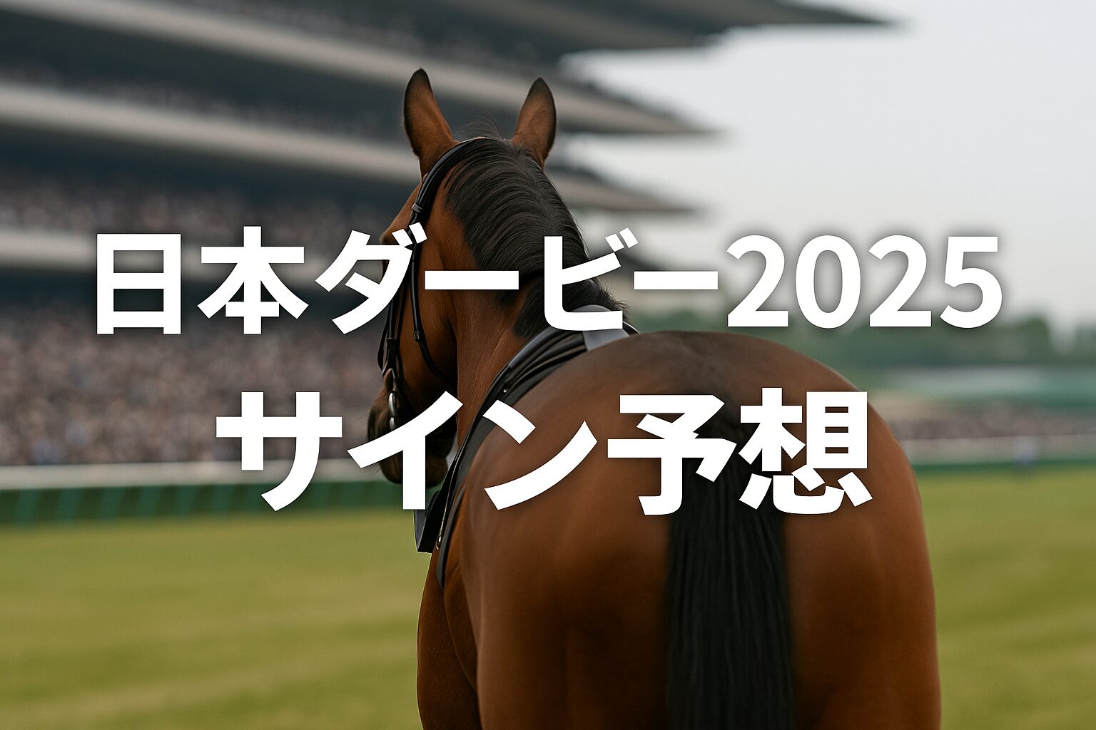 日本ダービー2025　予想　サイン
